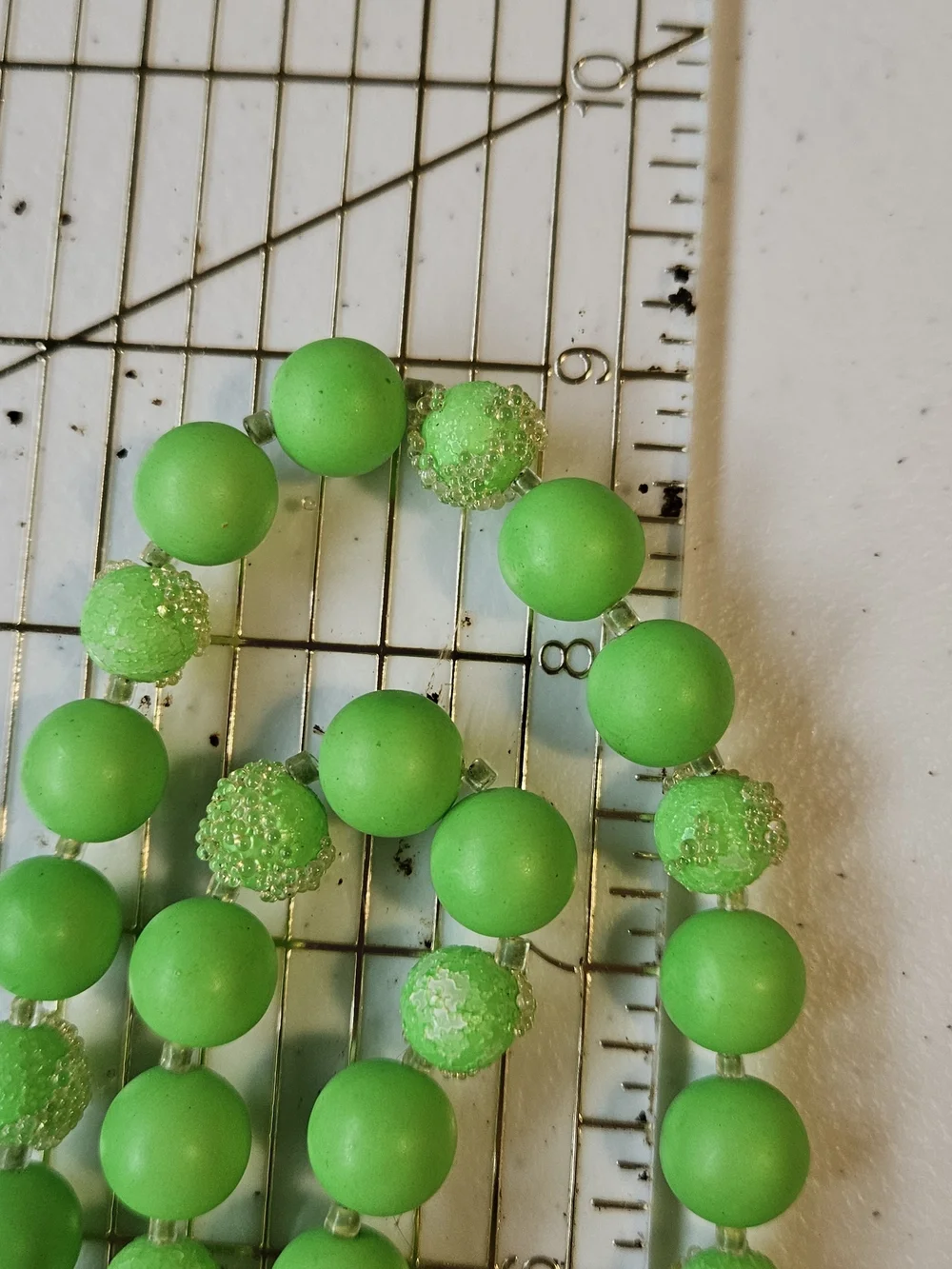 Vintage bright lime